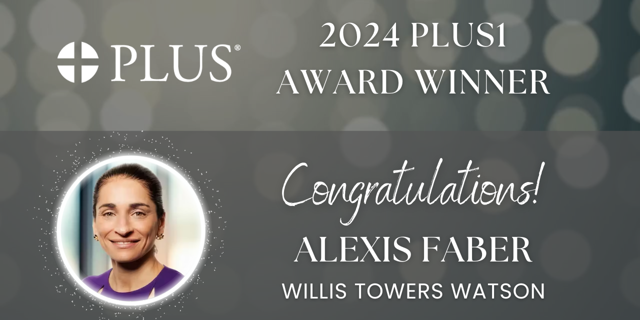 2024 PLUS1 Award Winner
